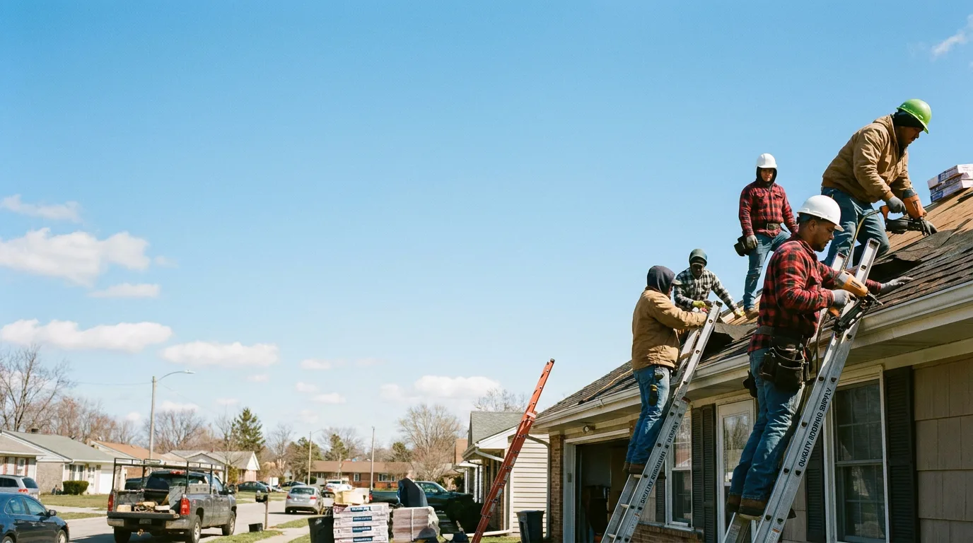 Roofing in Pierceton, IN near me
